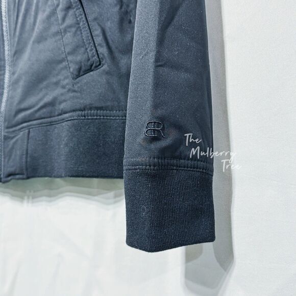 Banana Republic Men’s Bomber Jacket Black Water Repellent Size S Style 1717067 - Picture 10 of 14